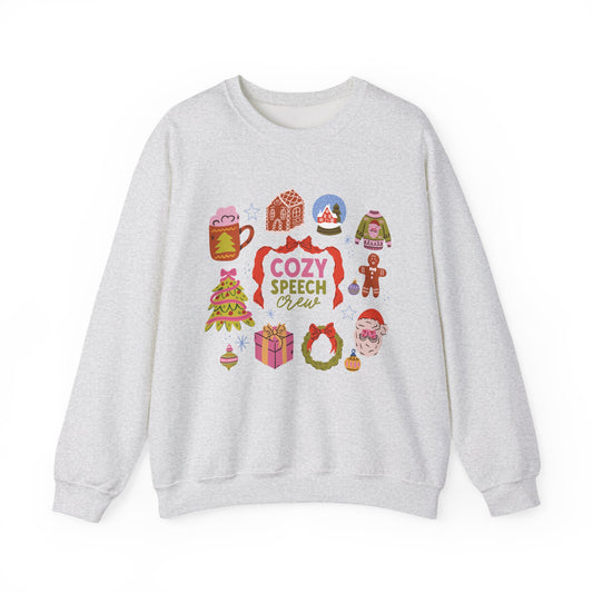 Cozy Speech Crew Crewneck Sweatshirt