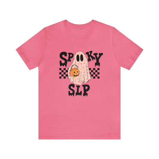 Spooky SLP Checkerboard Jersey T-Shirt