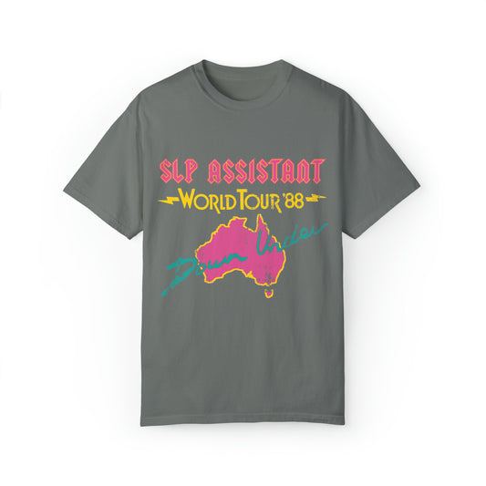 SLP Assistant World Tour Comfort Colors T-Shirt