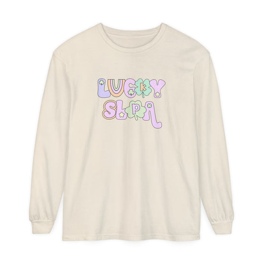 Lucky SLPA Long Sleeve Comfort Colors T-Shirt