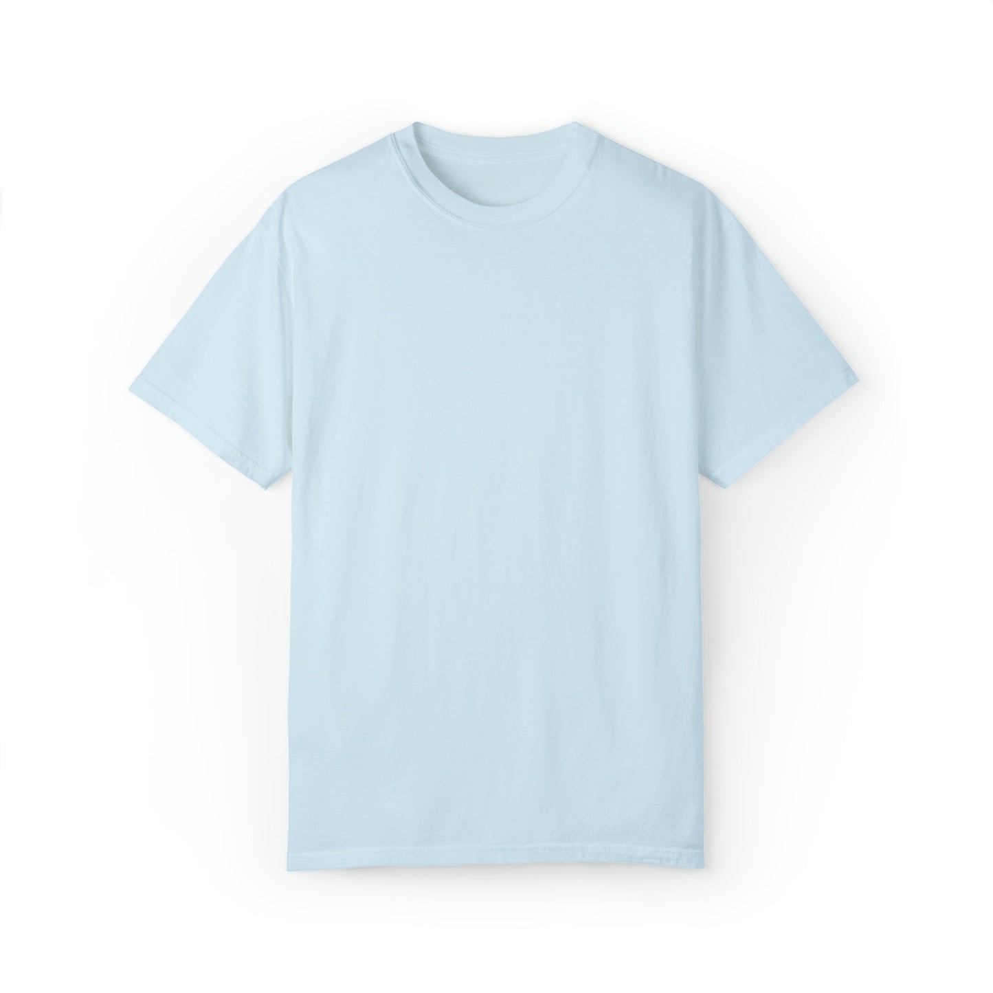 Custom Logo Comfort Colors T-Shirt | Left Chest & Back Print