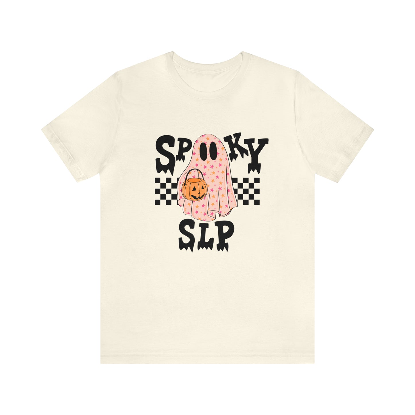 Spooky SLP Checkerboard Jersey T-Shirt