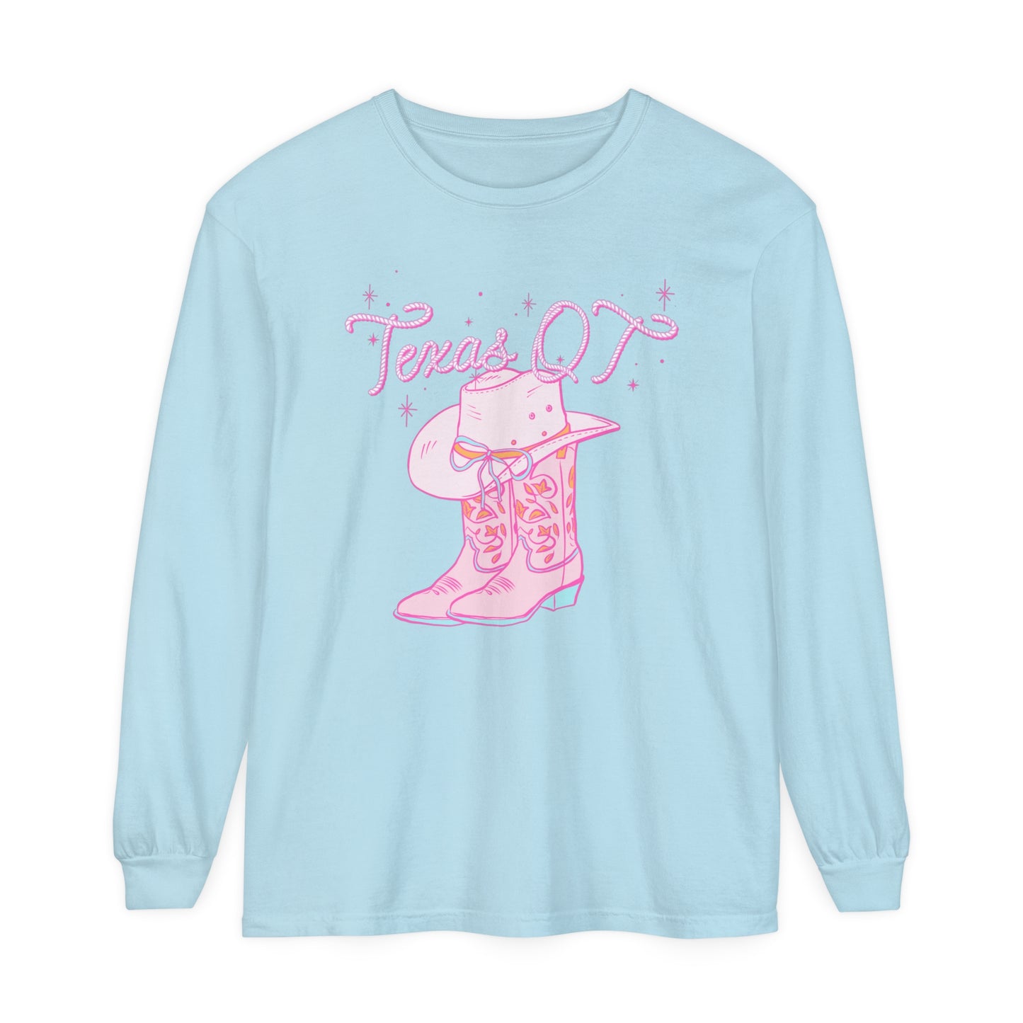 Texas OT Comfort Colors Long Sleeve T-Shirt