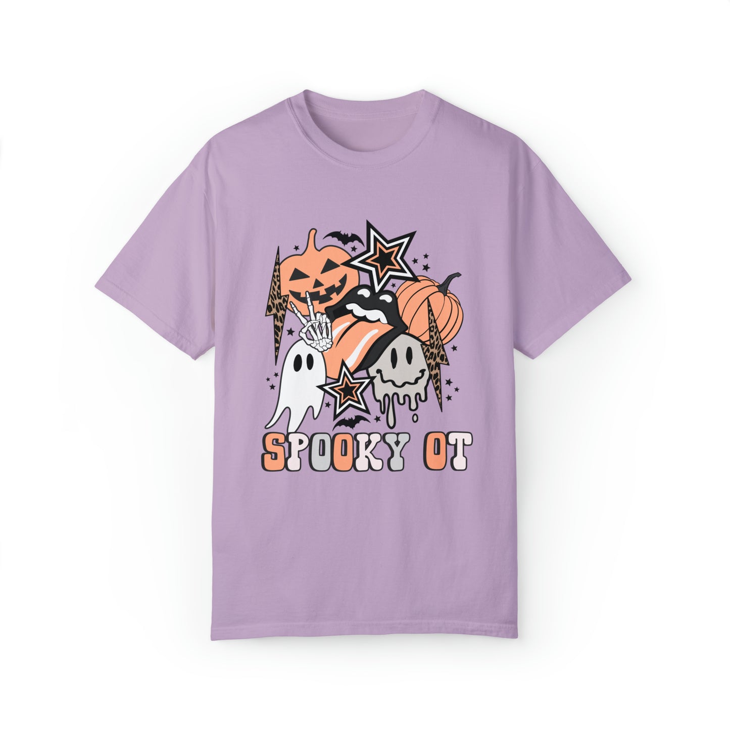 Spooky OT Retro Halloween Comfort Colors T-Shirt