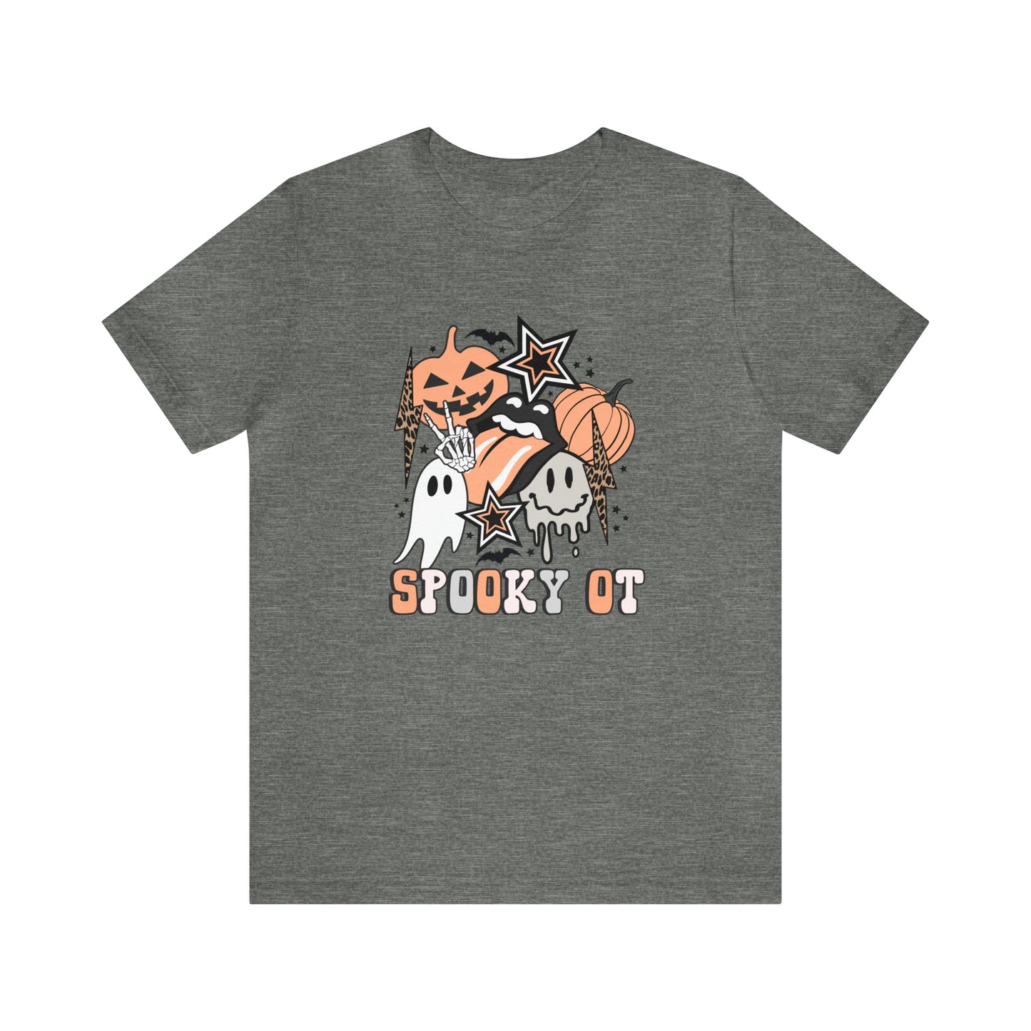 Spooky OT Retro Halloween Jersey T-Shirt