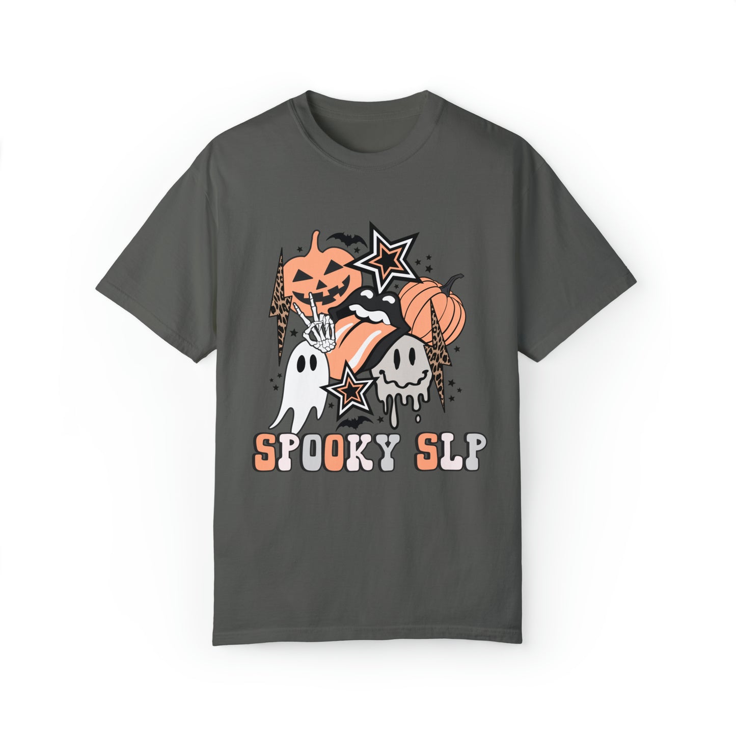 Spooky SLP Retro Halloween Comfort Colors T-Shirt