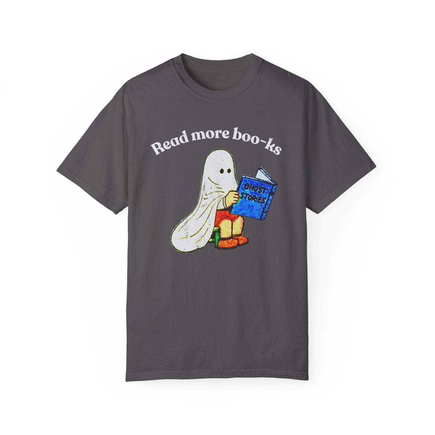 Read More Boo-ks Distressed Comfort Colors T-Shirt