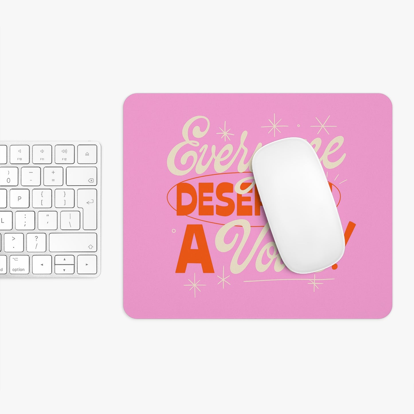 Everyone Deserves a Voice Mouse Pad