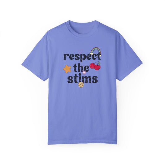 Respect The Stims Distressed Comfort Colors T-Shirt