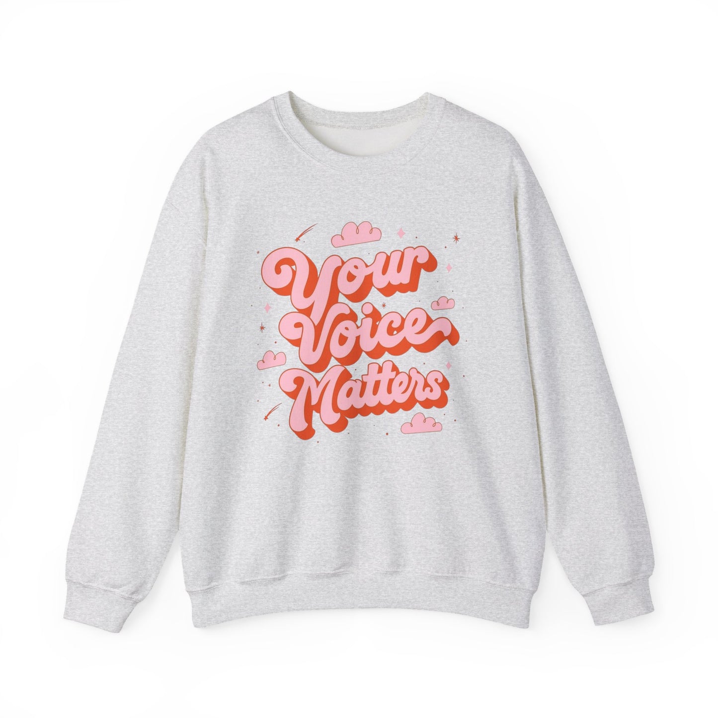 Your Voice Matters Crewneck Sweatshirt
