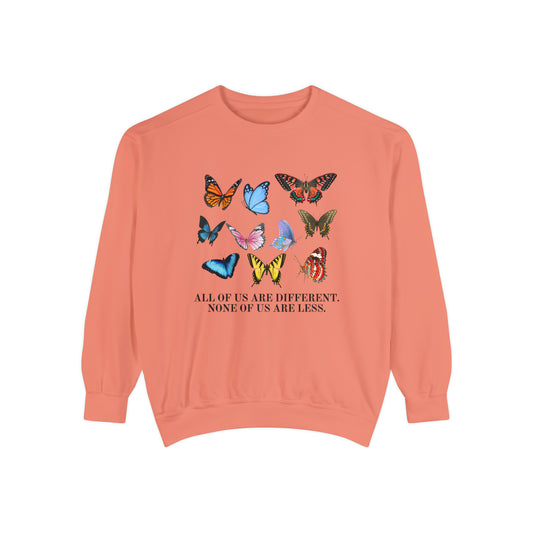All of Us Are Different Comfort Colors Sweatshirt