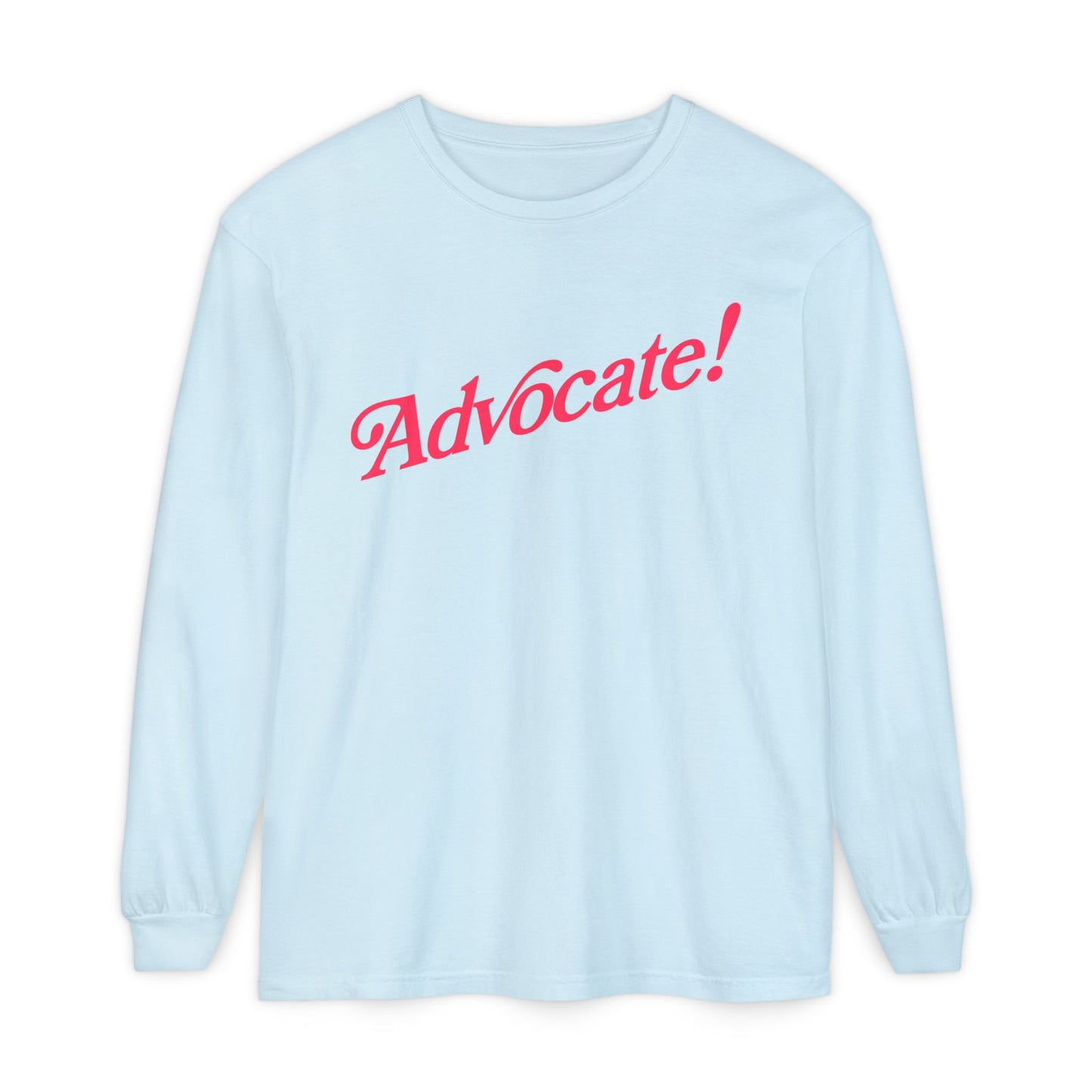 Advocate! Complementary Colors Long Sleeve Comfort Colors T-Shirt