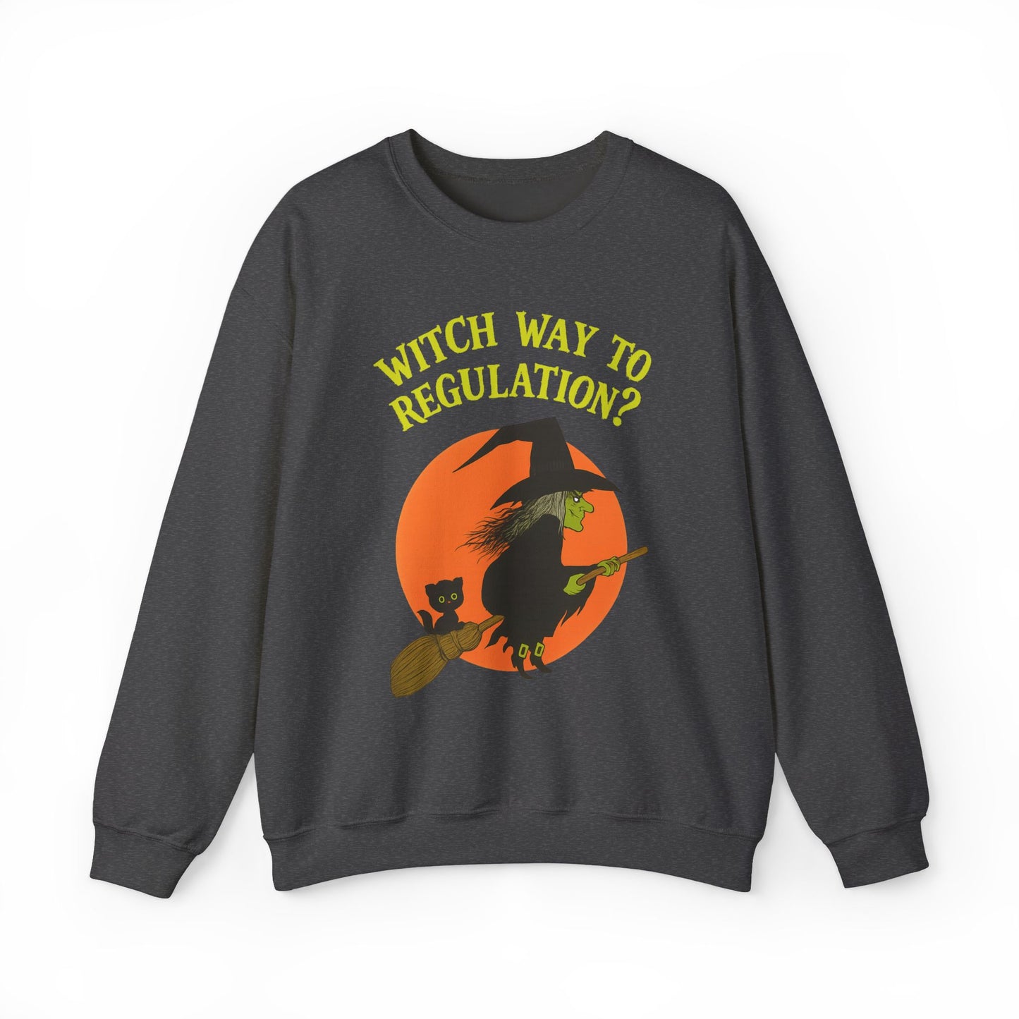 Witch Way to Regulation Crewneck Sweatshirt