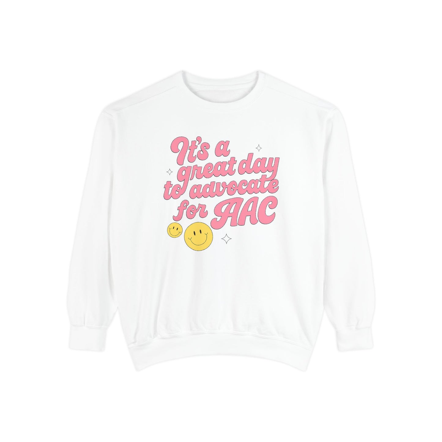 Advocate for AAC Comfort Colors Sweatshirt