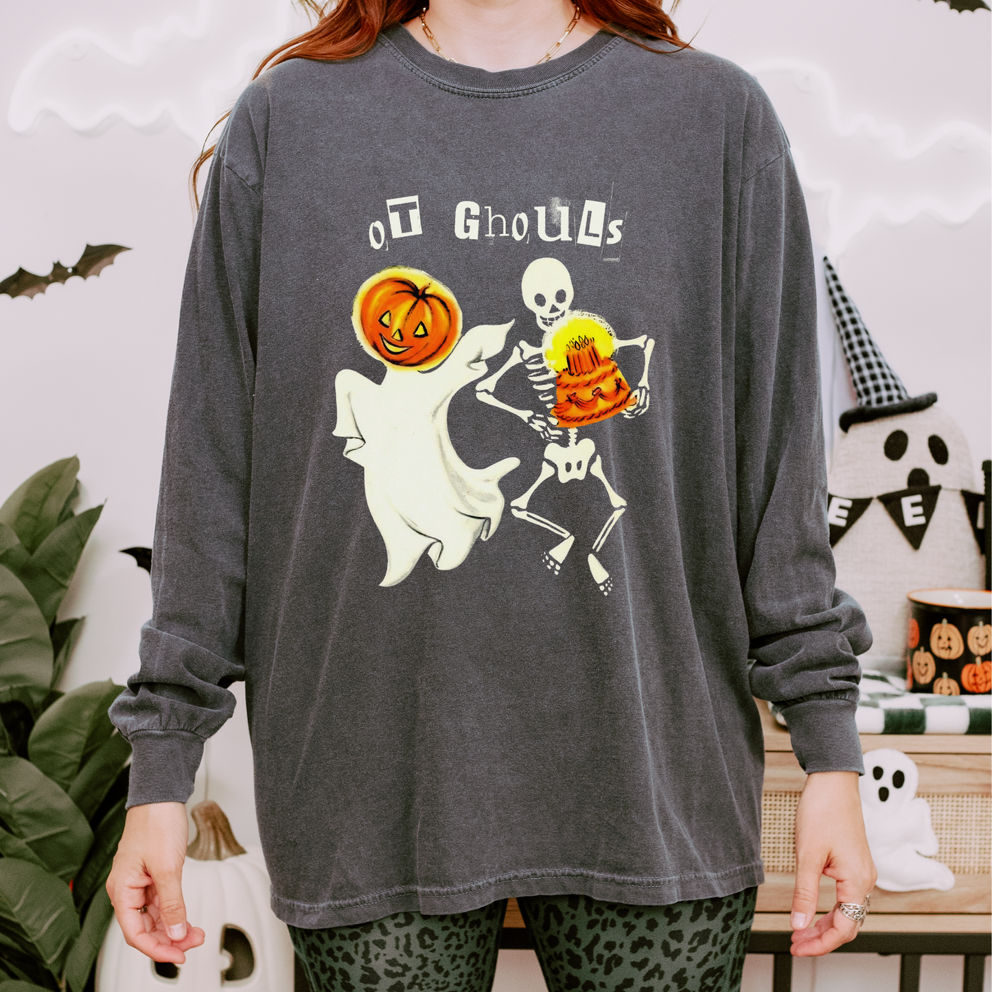 OT Ghouls Long Sleeve Comfort Colors T-Shirt
