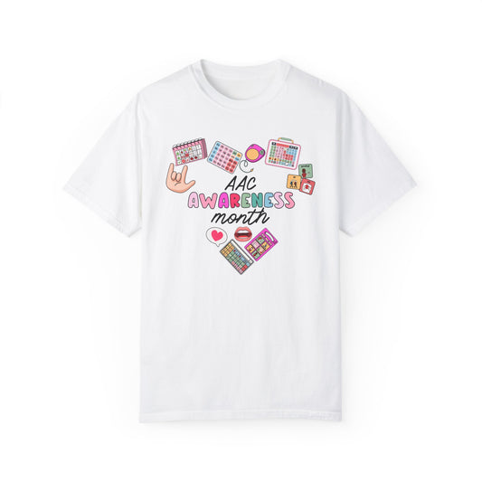 AAC Awareness Month Comfort Colors T-Shirt