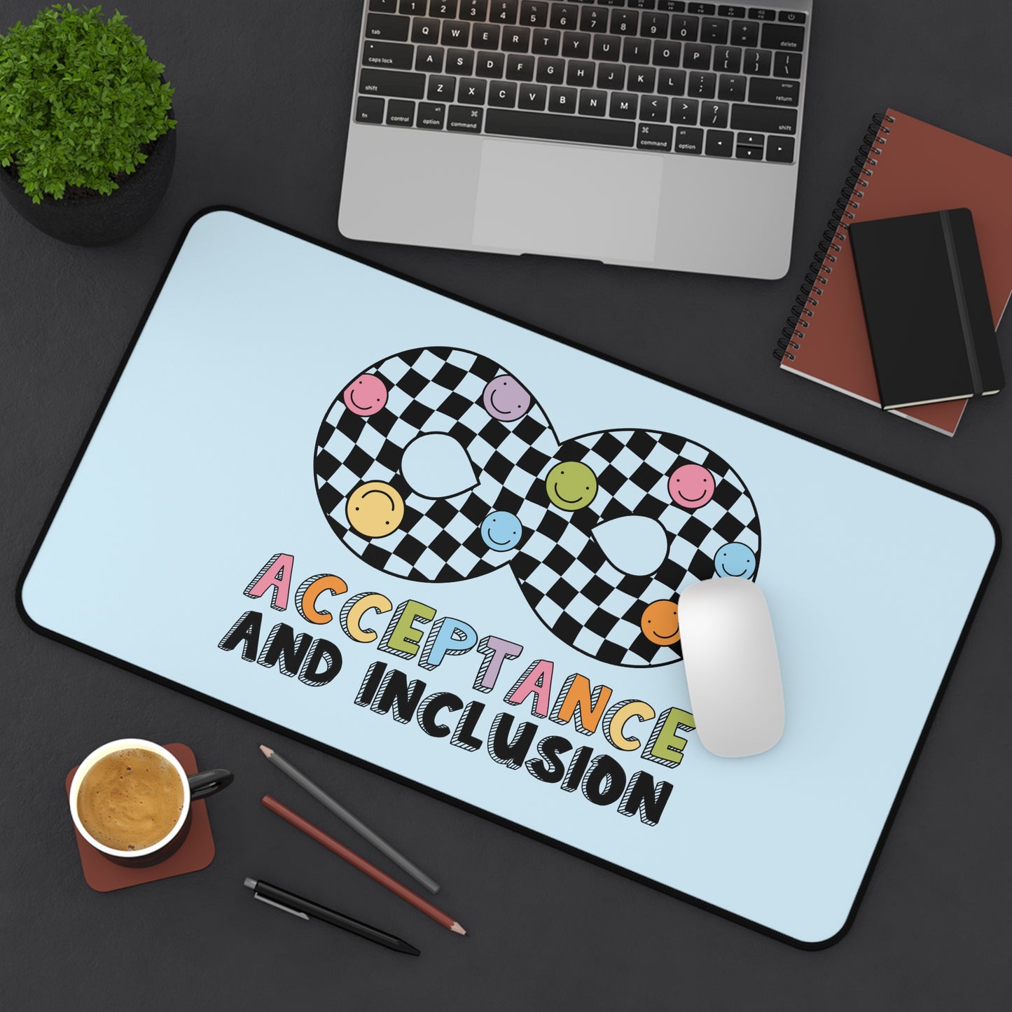 Acceptance and Inclusion Desk Mat