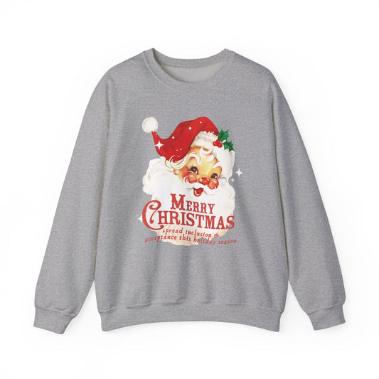 Spread Inclusion & Acceptance Holiday Crewneck Sweatshirt