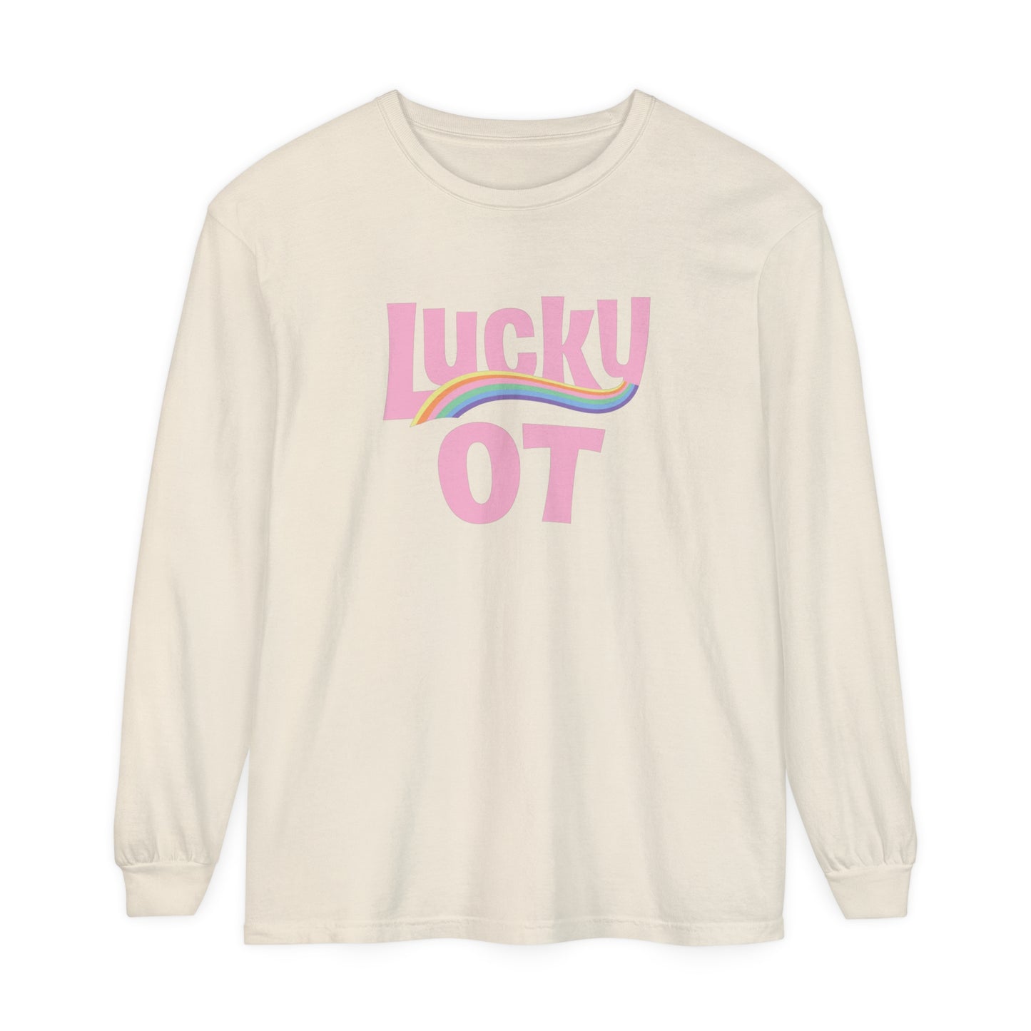 Lucky Charm OT Long Sleeve Comfort Colors T-Shirt