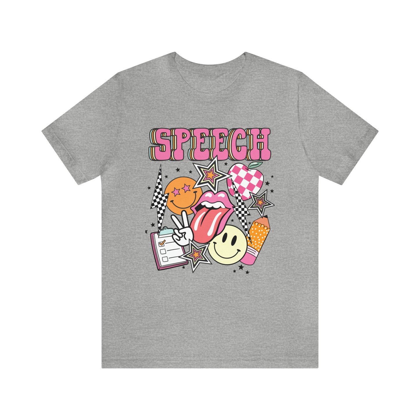 Retro Speech Jersey T-Shirt