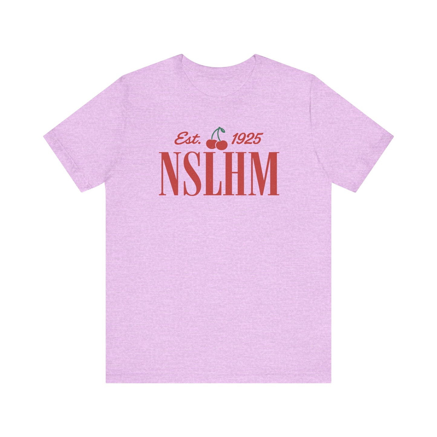 NSLHM Cherries Jersey T-Shirt | Front and Back Print