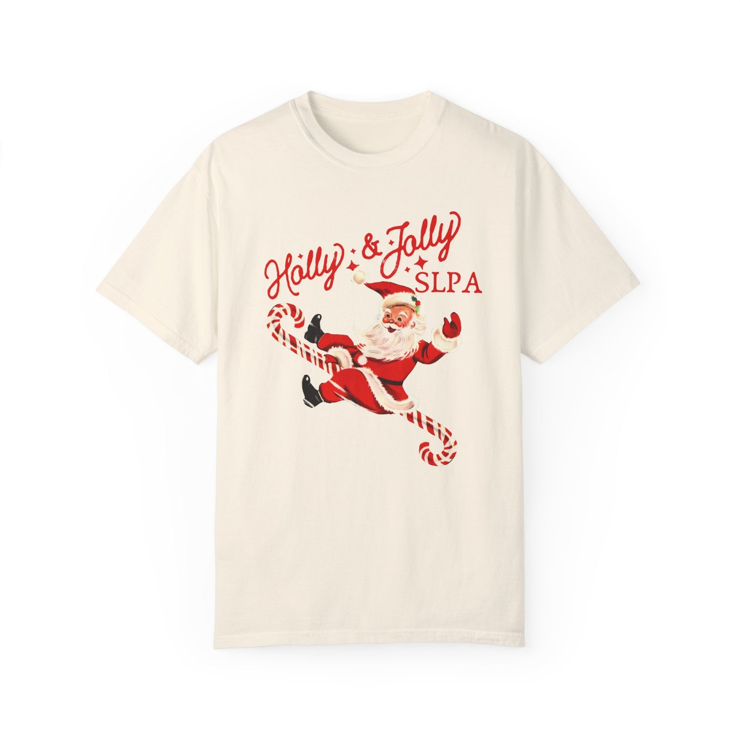 Holly & Jolly SLPA Comfort Colors T-Shirt