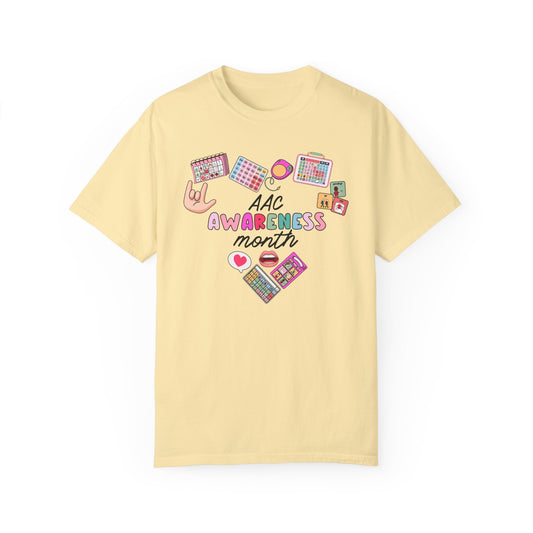 AAC Awareness Month Comfort Colors T-Shirt