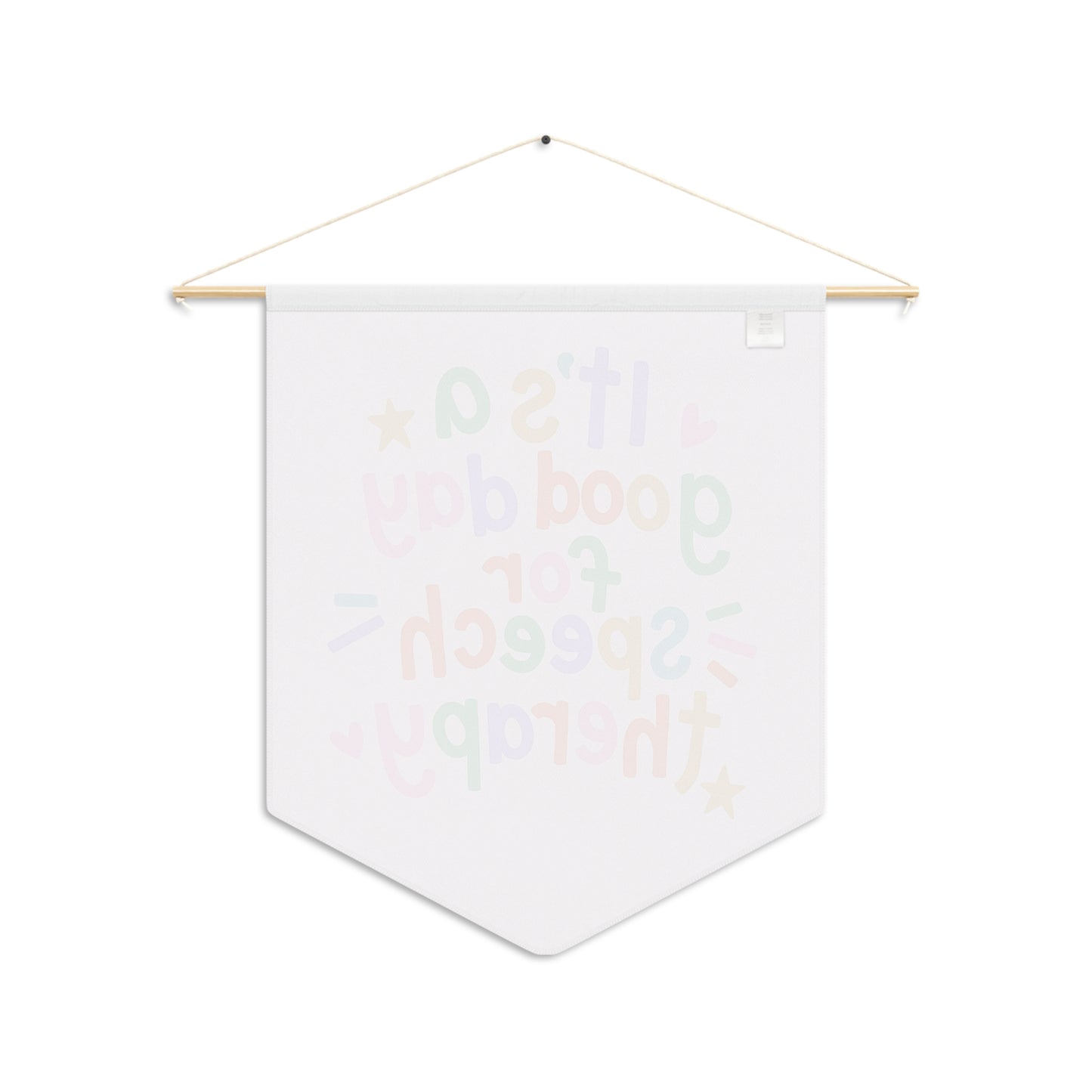It’s a Good Day for Speech Therapy Pennant