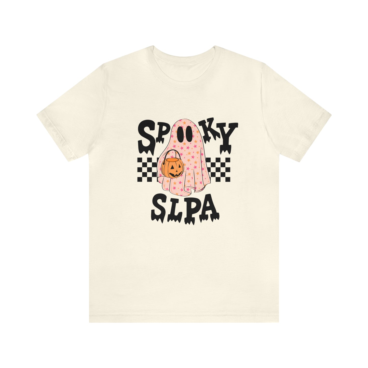Spooky SLPA Checkerboard Jersey T-Shirt
