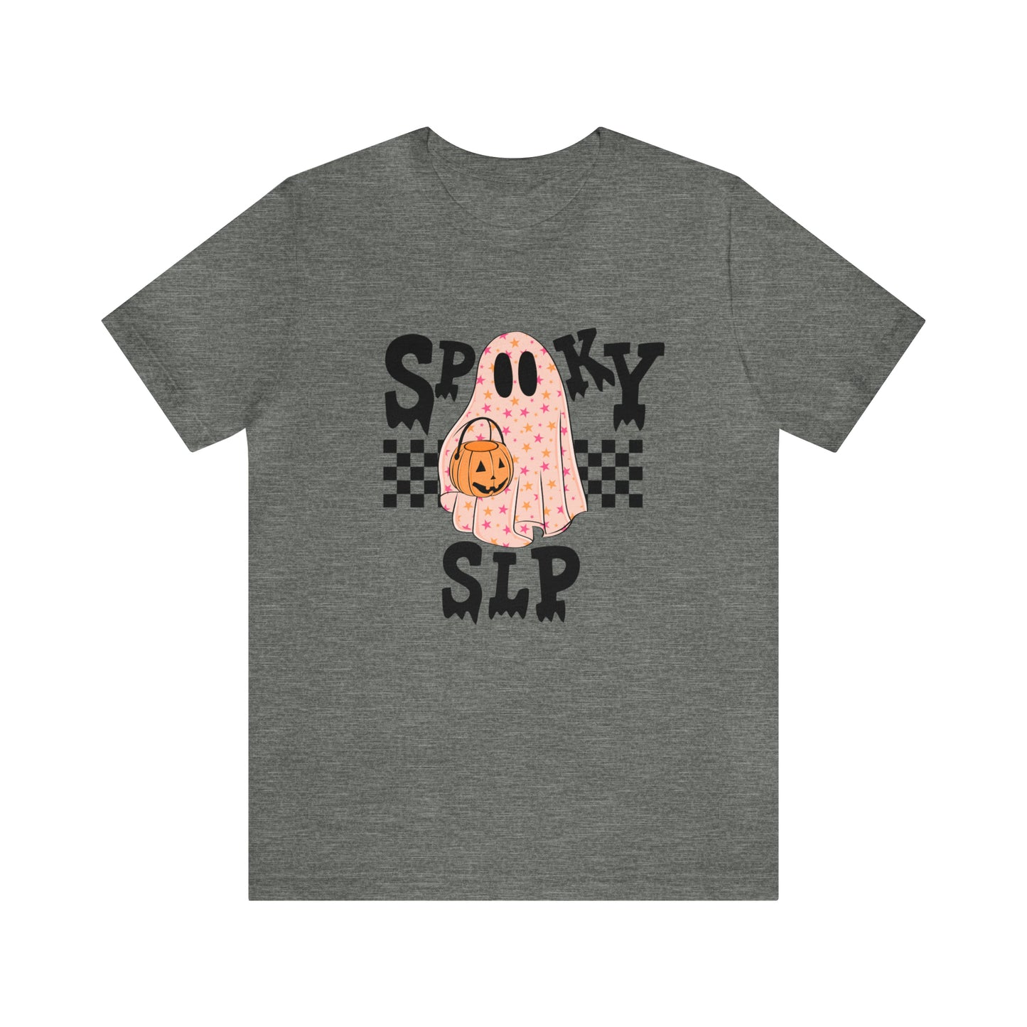 Spooky SLP Checkerboard Jersey T-Shirt