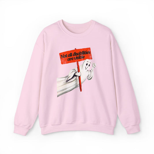 Not All Disabilities Are Visible Crewneck Sweatshirt