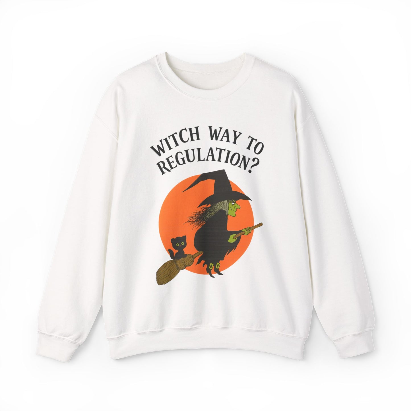 Witch Way to Regulation Crewneck Sweatshirt