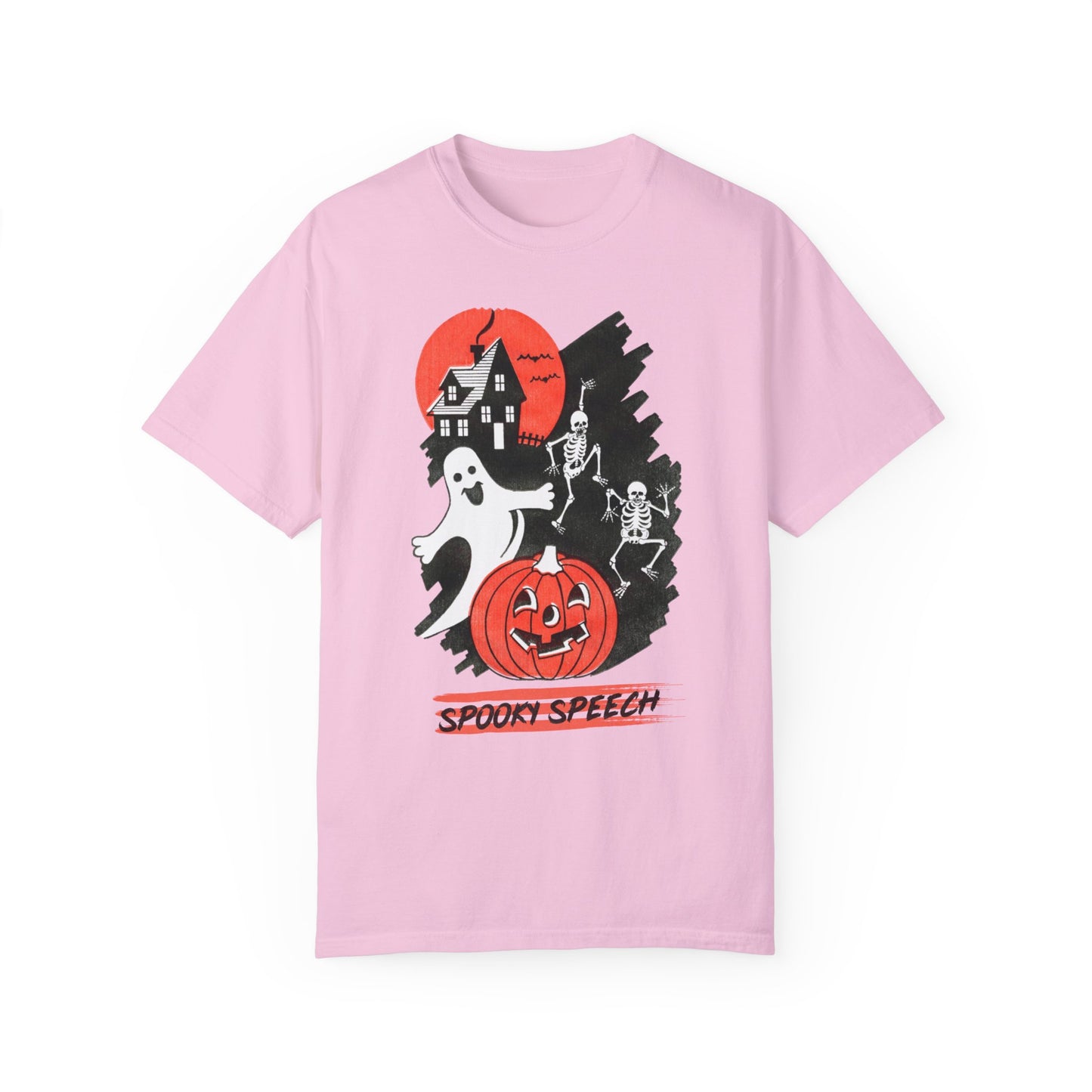 Spooky Speech Friends Comfort Colors T-Shirt