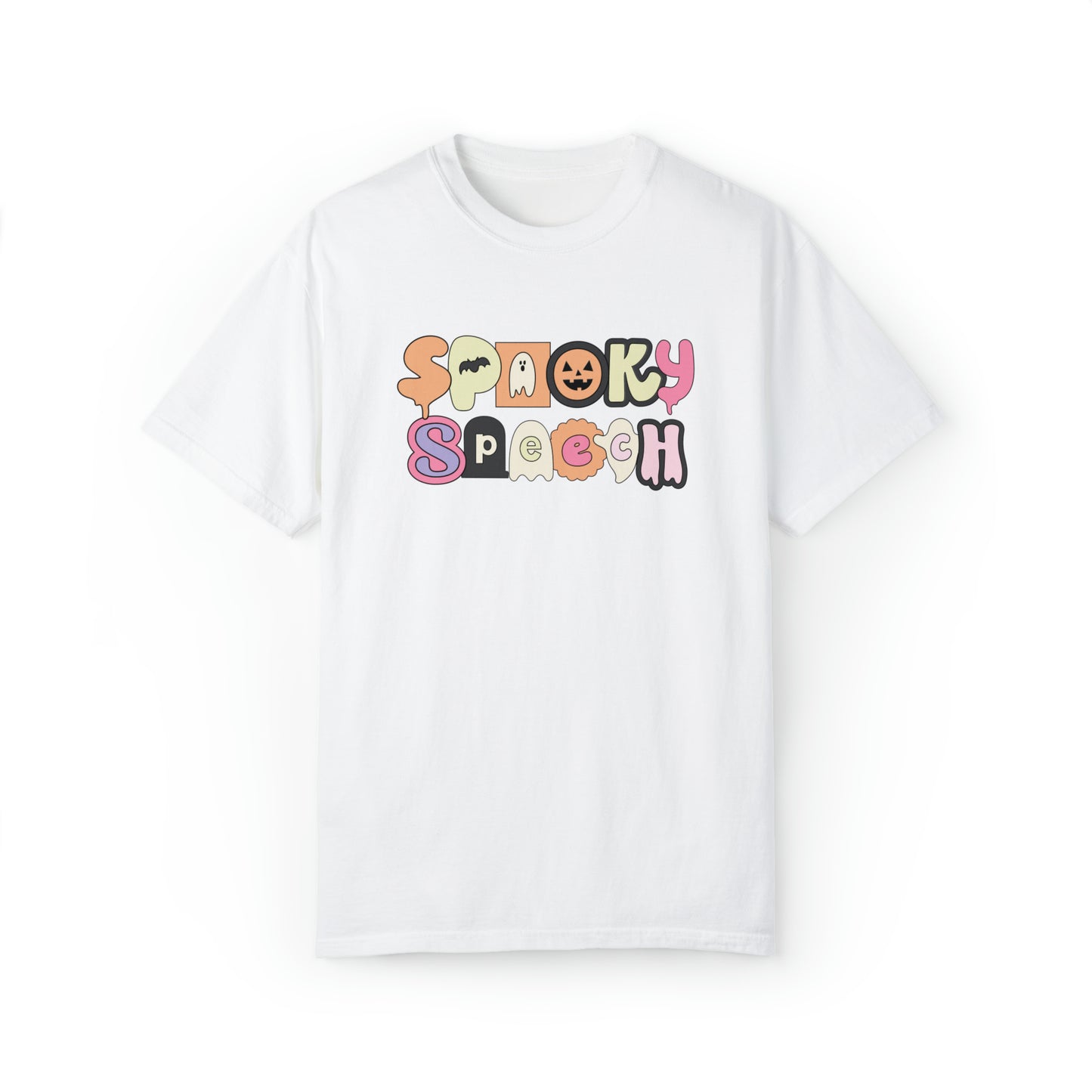 Spooky Speech Retro Comfort Colors T-Shirt