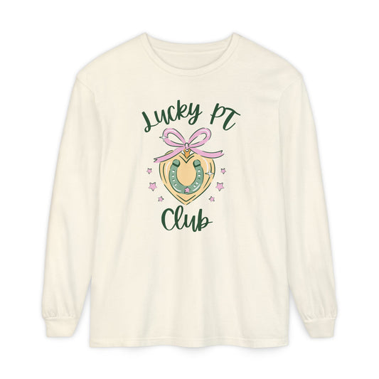 Lucky PT Club Long Sleeve Comfort Colors T-Shirt