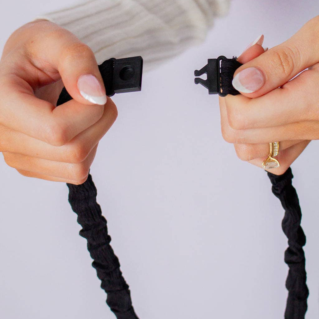 Breakaway Scrunchie Lanyard | Black