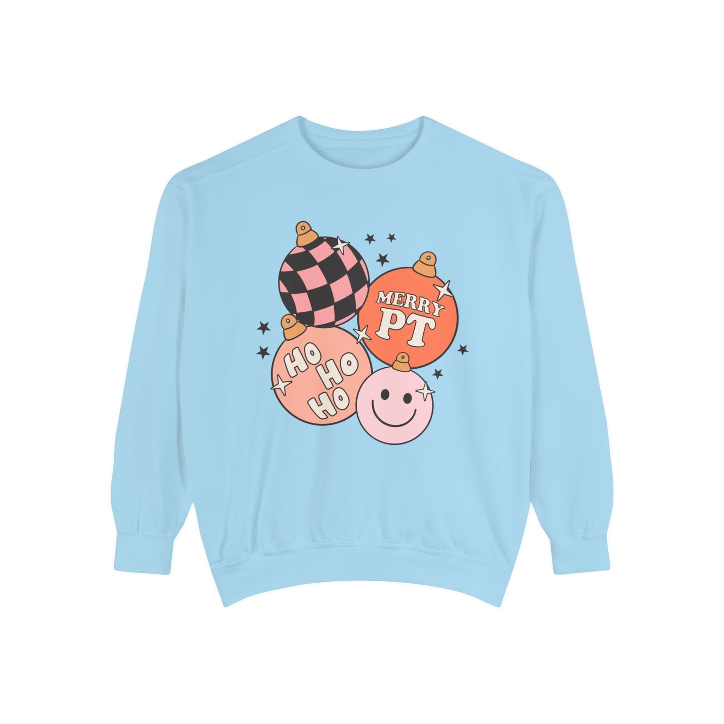 Merry PT Ornaments Comfort Colors Sweatshirt