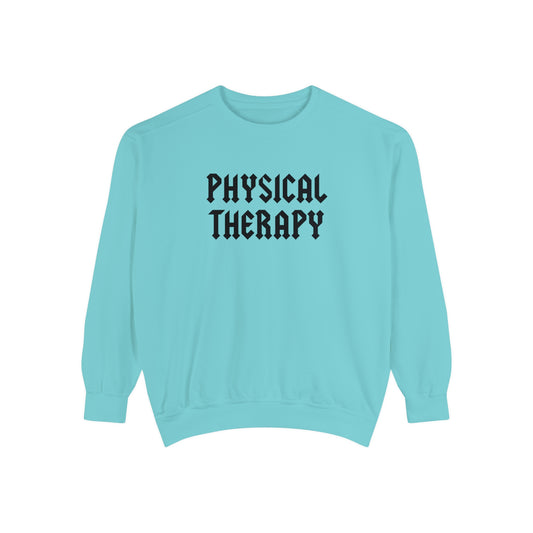 Physical Therapy Band Inspired Comfort Colors Sweatshirt