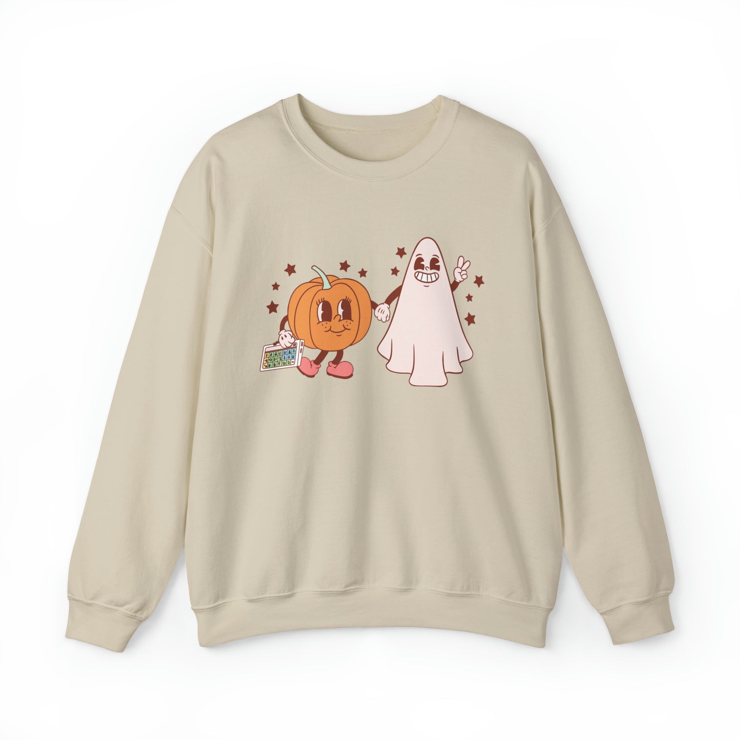 Pumpkin and Ghost AAC Crewneck Sweatshirt
