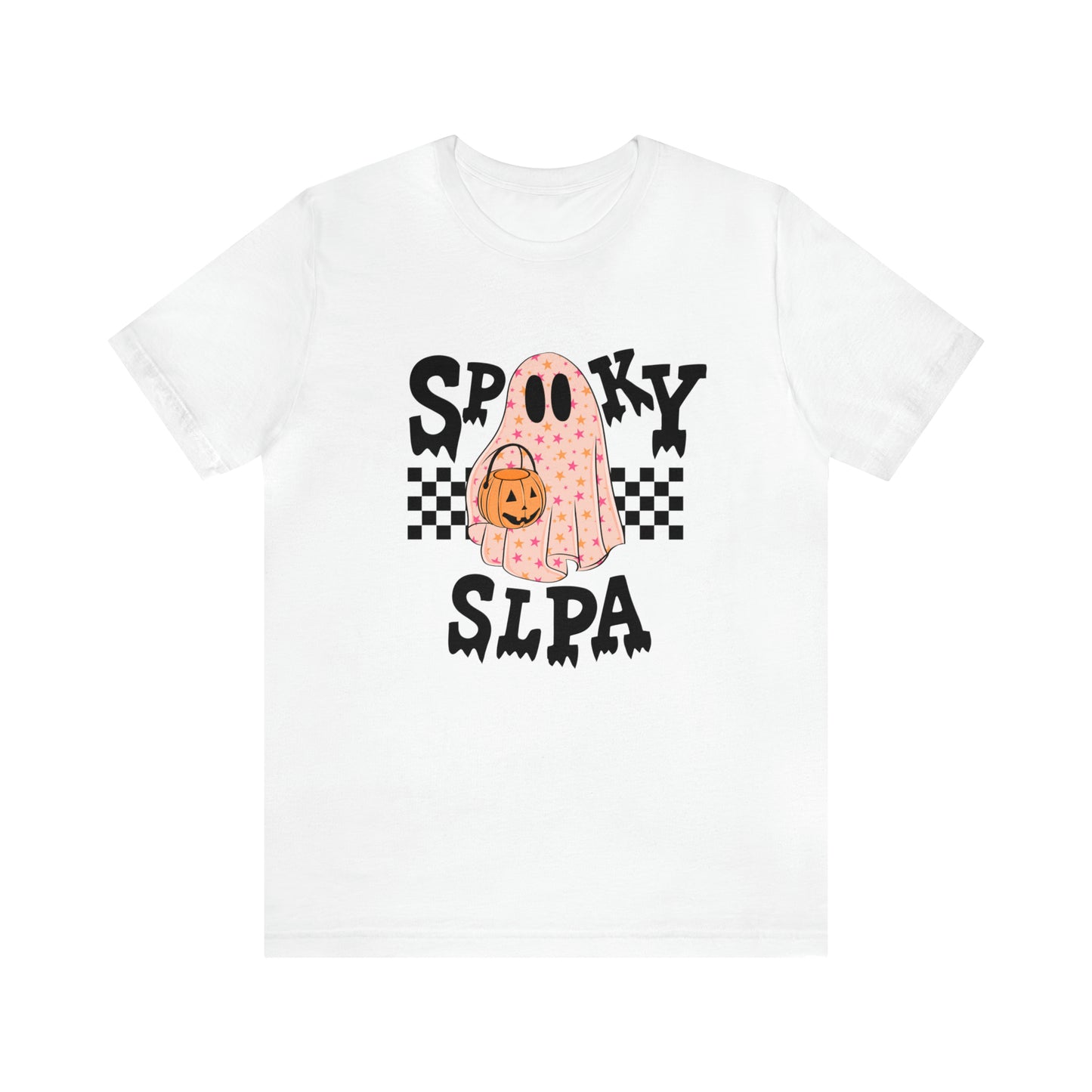 Spooky SLPA Checkerboard Jersey T-Shirt