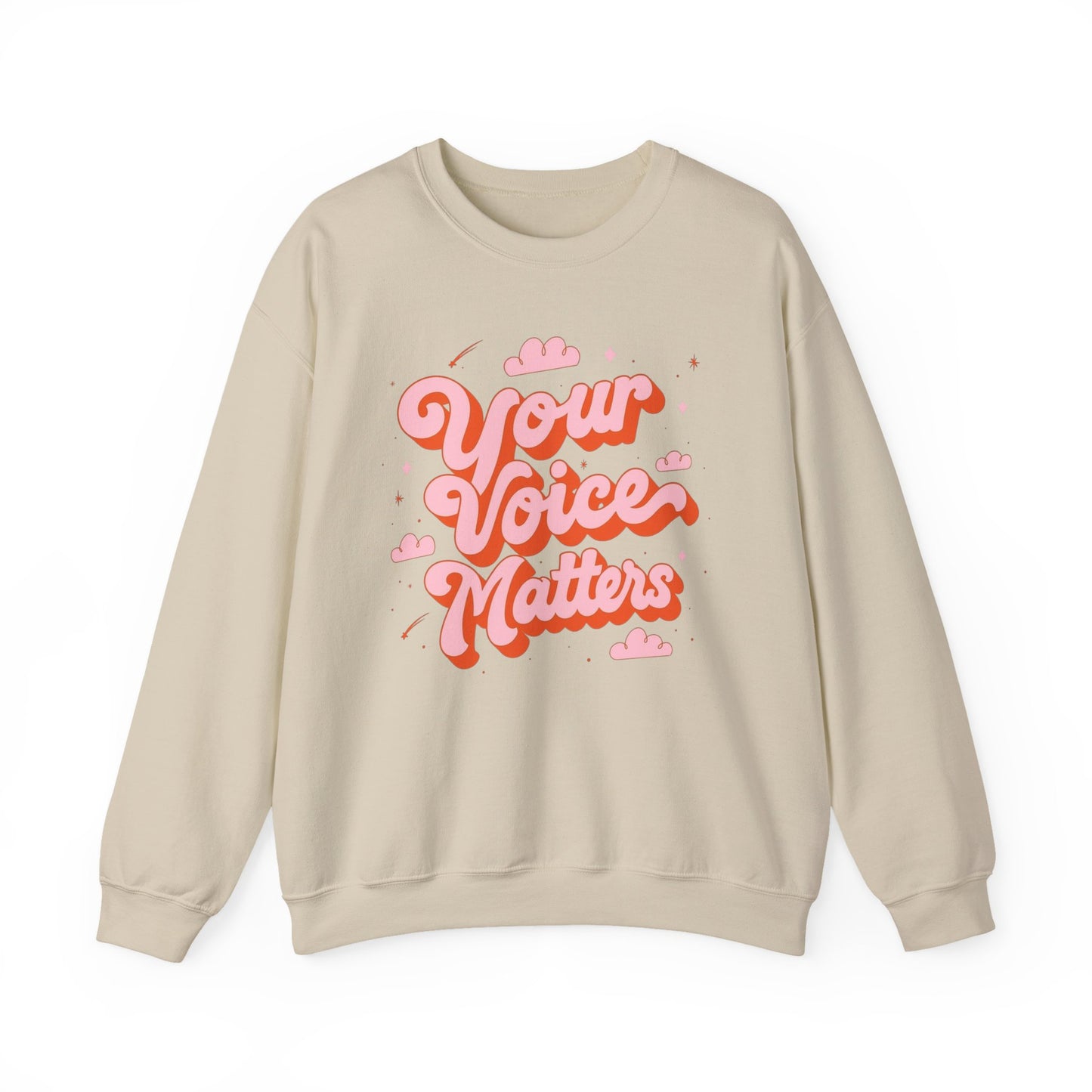 Your Voice Matters Crewneck Sweatshirt