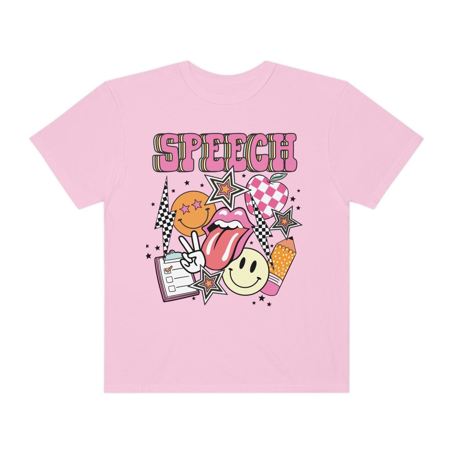 Retro Speech Comfort Colors T-Shirt
