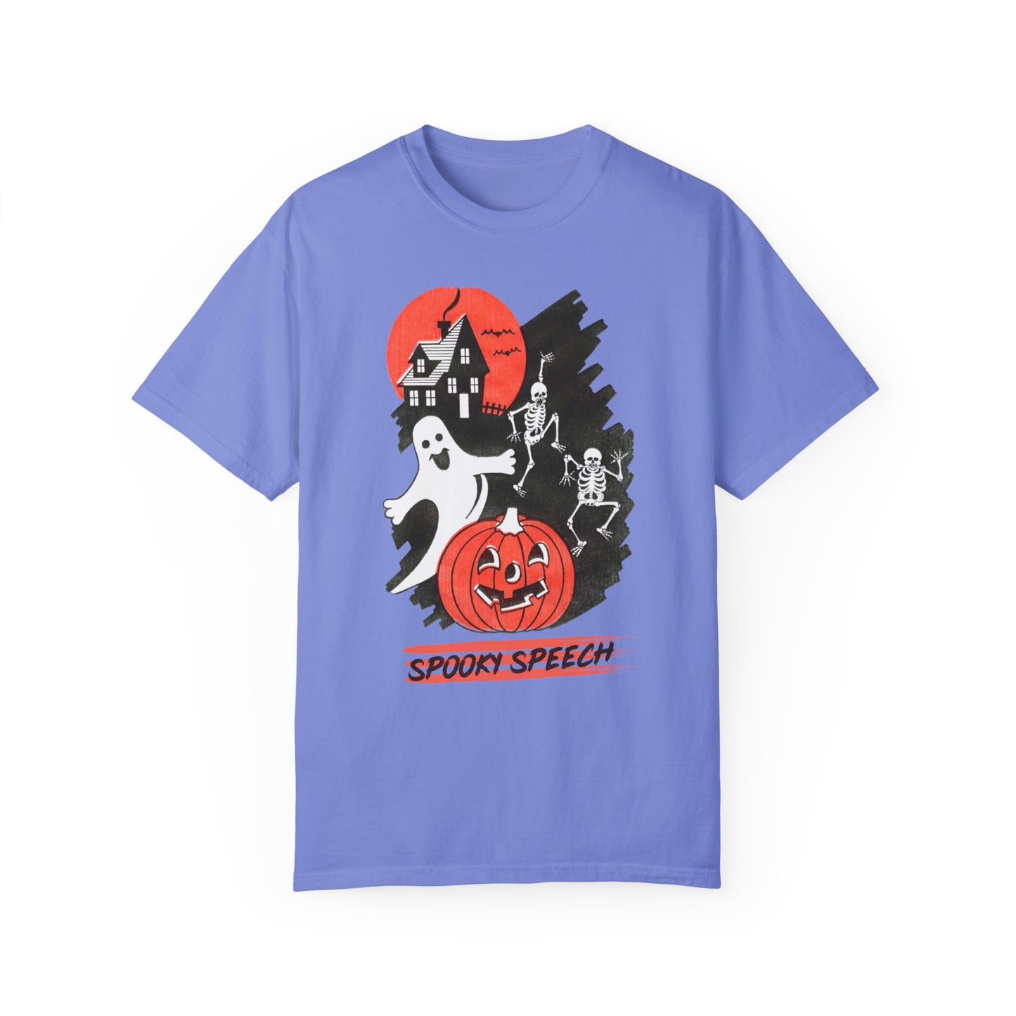 Spooky Speech Friends Comfort Colors T-Shirt