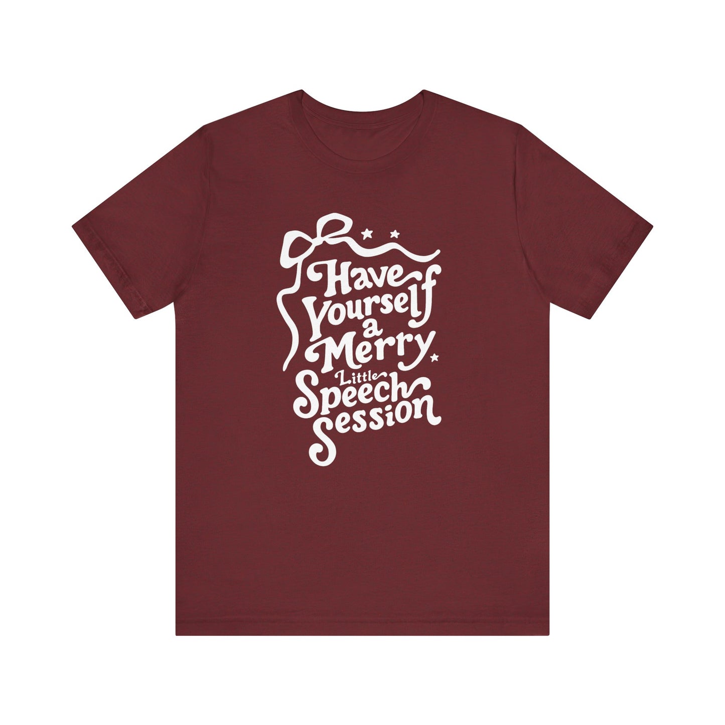 Merry Little Speech Session Jersey T-Shirt