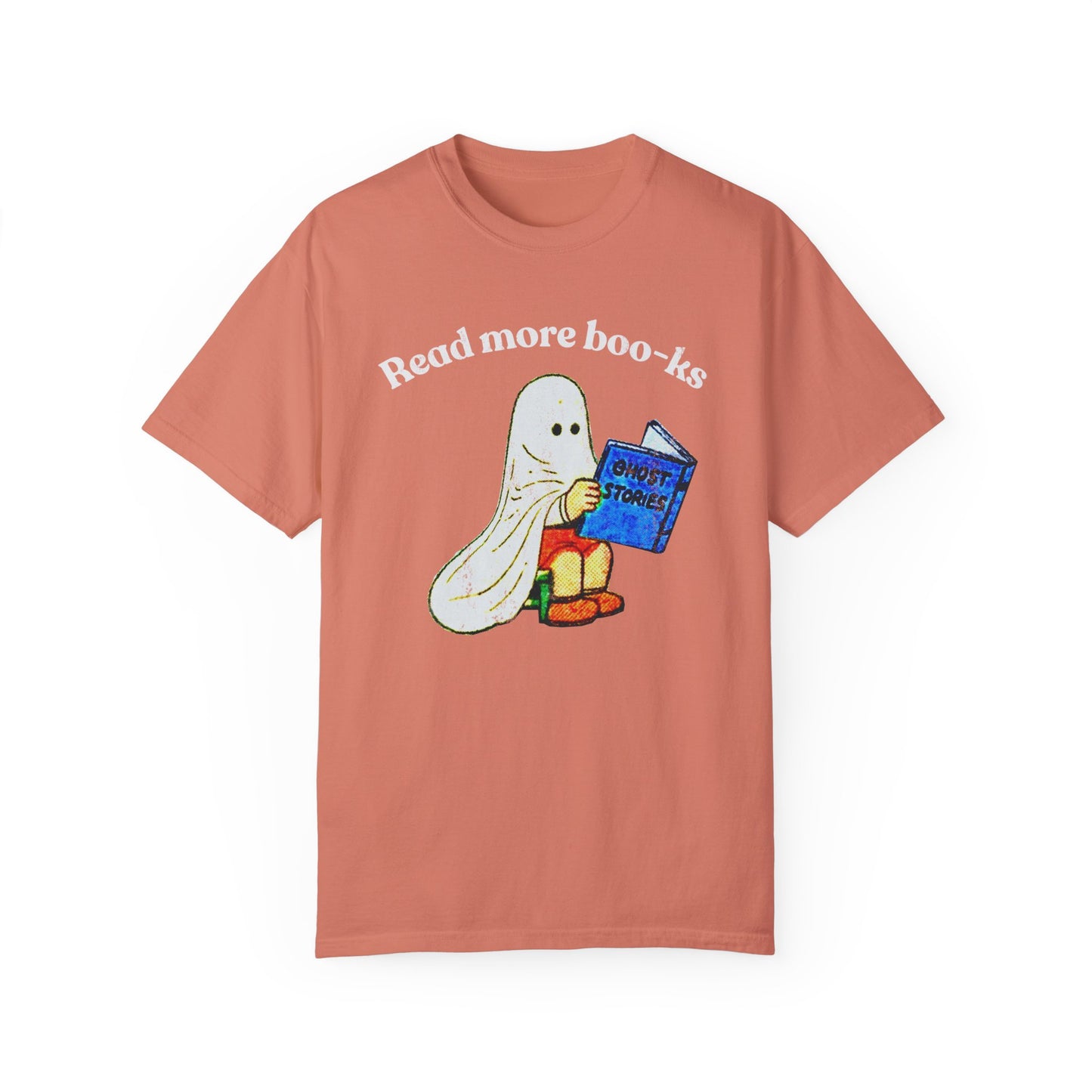 Read More Boo-ks Distressed Comfort Colors T-Shirt
