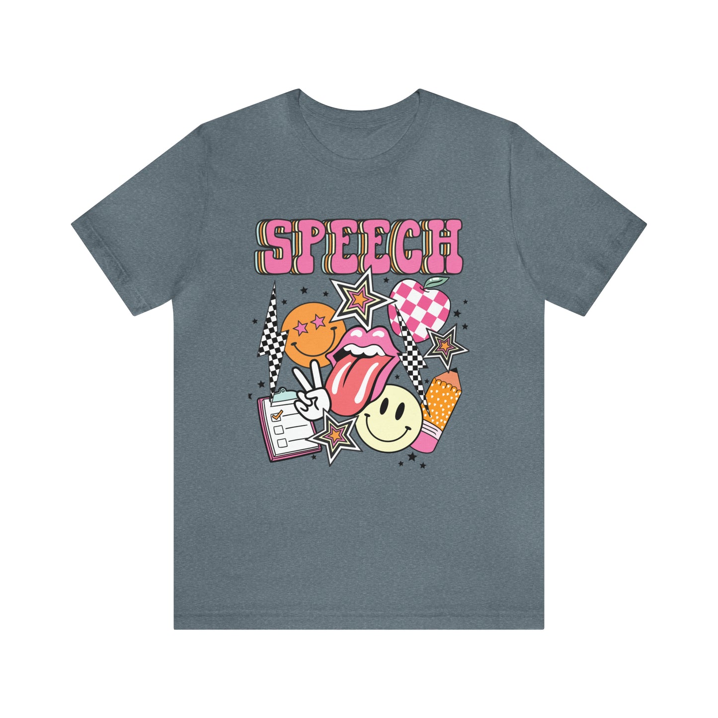 Retro Speech Jersey T-Shirt