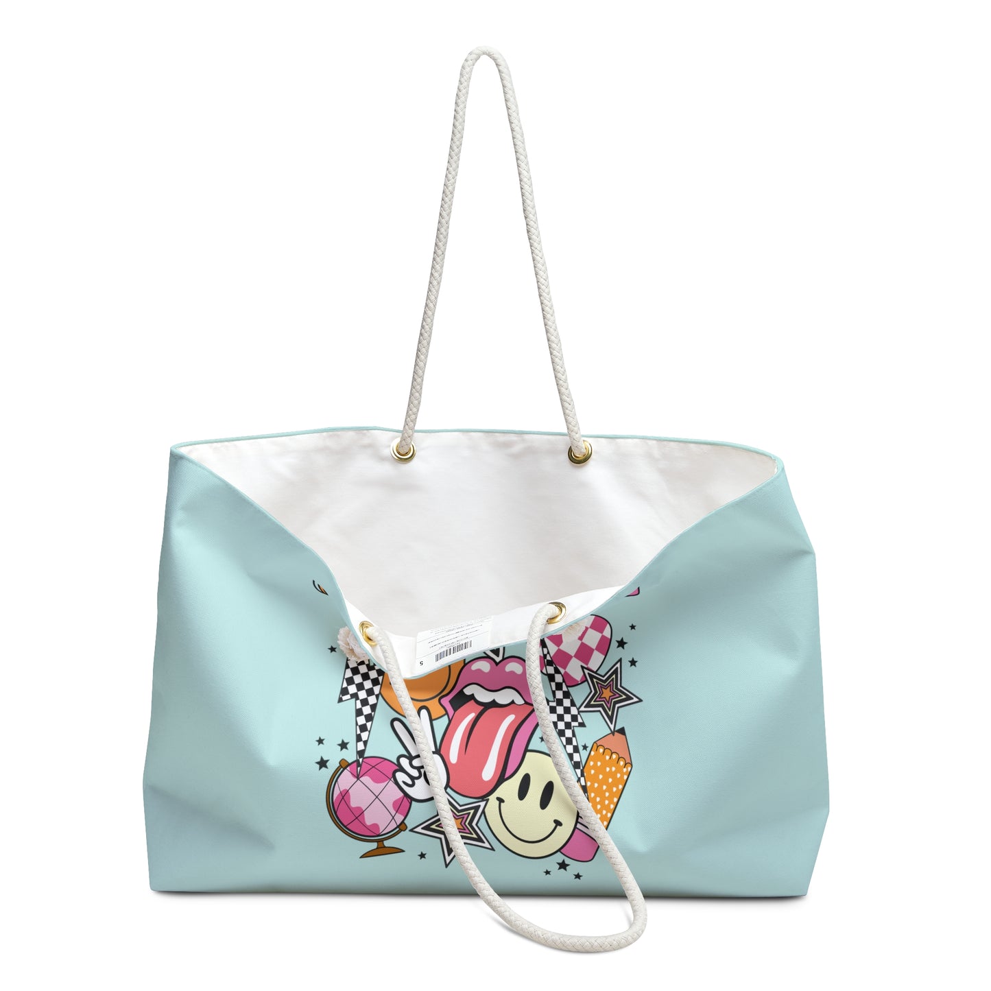 Retro Teacher Oversized Therapy Tote