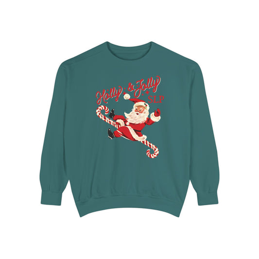 Holly & Jolly SLP Comfort Colors Sweatshirt