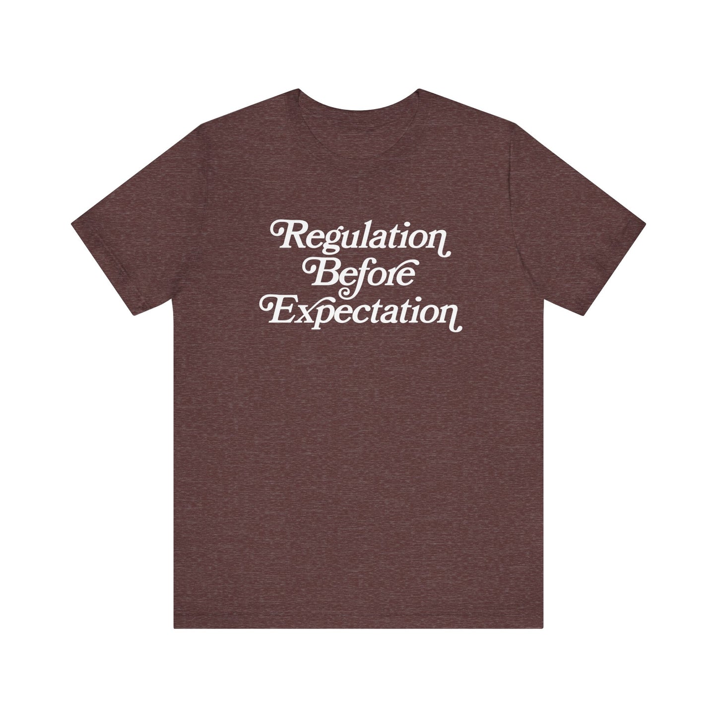 Regulation Before Expectation Jersey T-Shirt