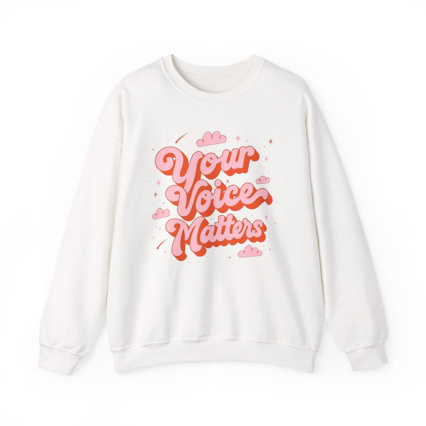 Your Voice Matters Crewneck Sweatshirt